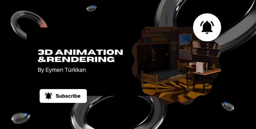 Black and White Simple with 3D Shape Youtube Thumbnail.png